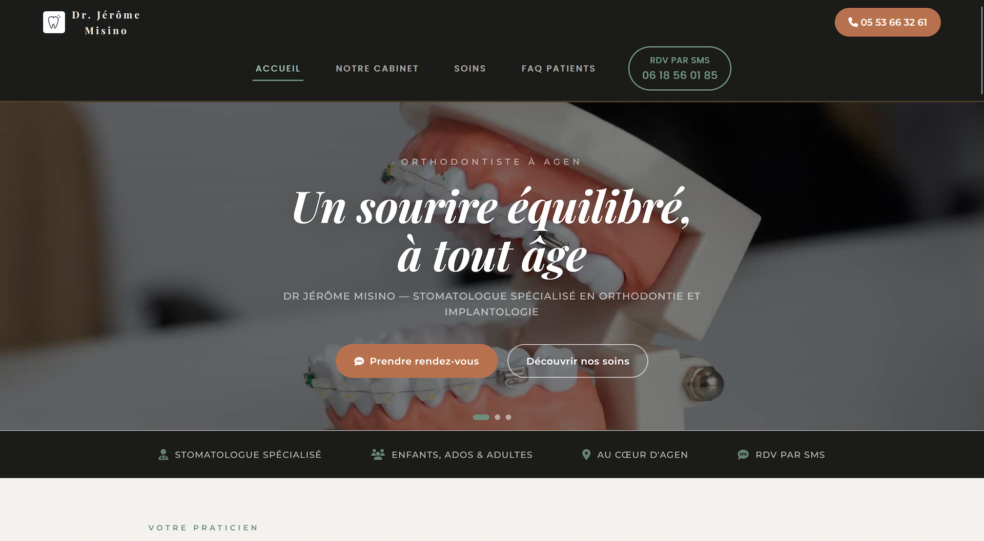 Site web de Dr Jérôme Misino