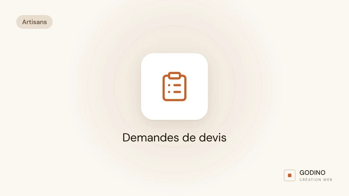 Artisan : recevoir des demandes de devis par son site, concrètement